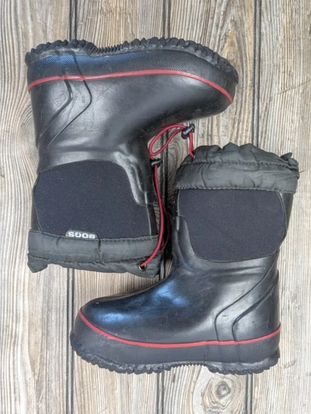 Bogs McKinley Waterproof Insulated Winter Boots Infants Size 9 Black